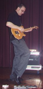 Mike Boldin in his glory days, on stage St. John's Lithuanian Hall, Mississauga, Ontario, Canada, Labour Day Weekend, 2000